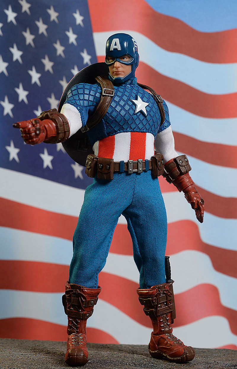 12 captain america figure