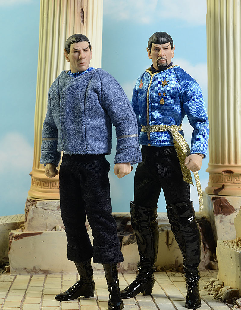 Star Trek One:12 Collective Mirror, Mirror, Cage Spock action figures by Mezcoc
