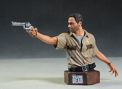 Walking Dead Rick Grimes mini-bust by Gentle Giant