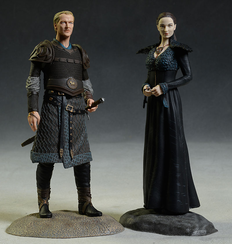 Game of Thrones Sansa, Jorah Mormont figures by Dark Horse