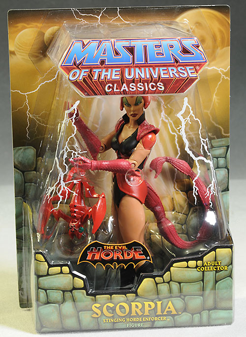 MOTUC Scorpia action figure by Mattel