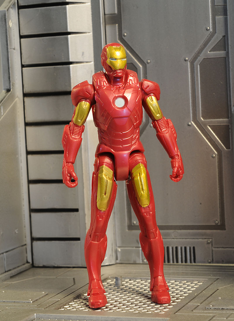Shatter Blast Iron Man action figure by Hasbro