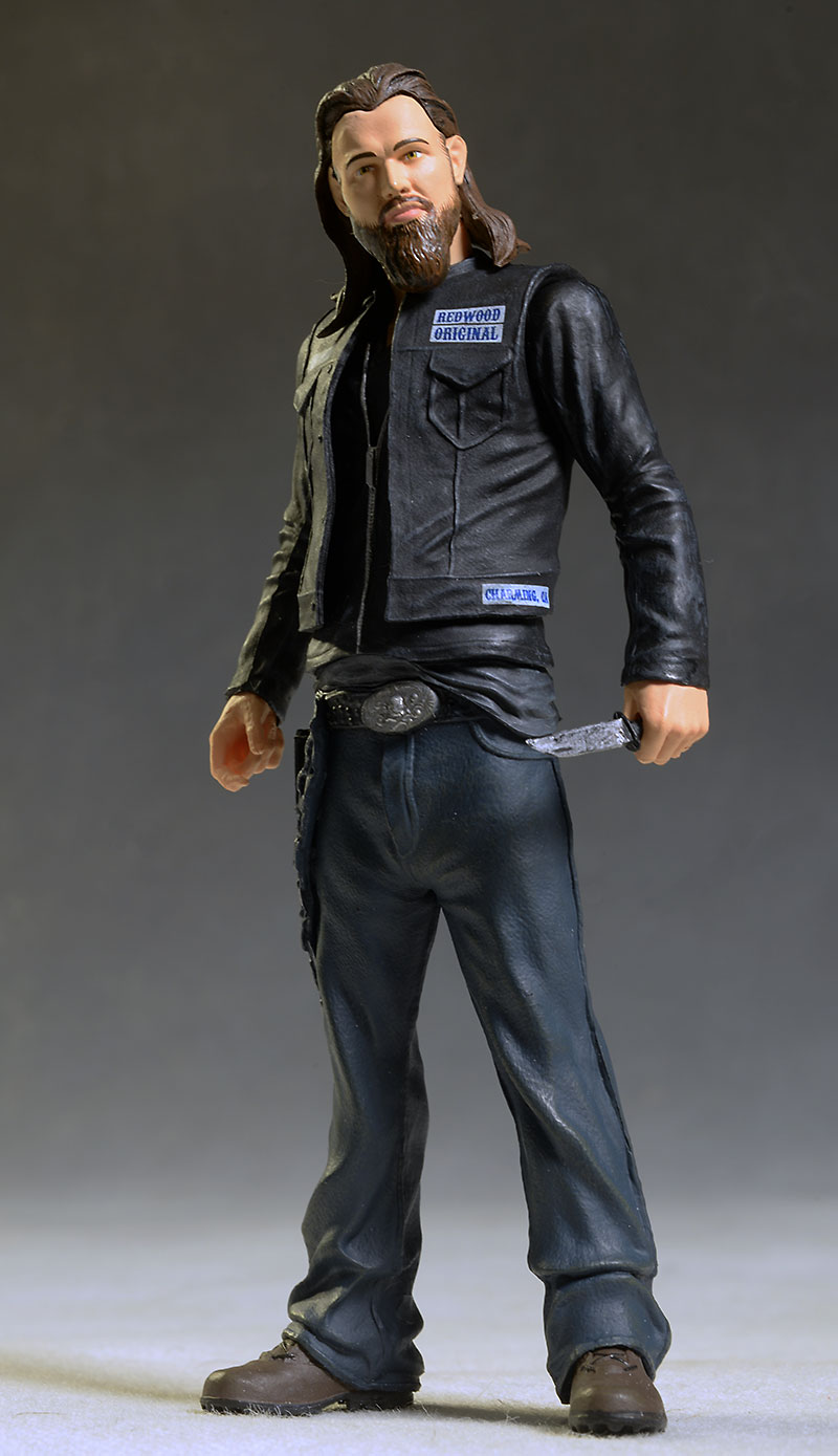 Sons of Anarchy Opie & Gemma action figures from Mezco