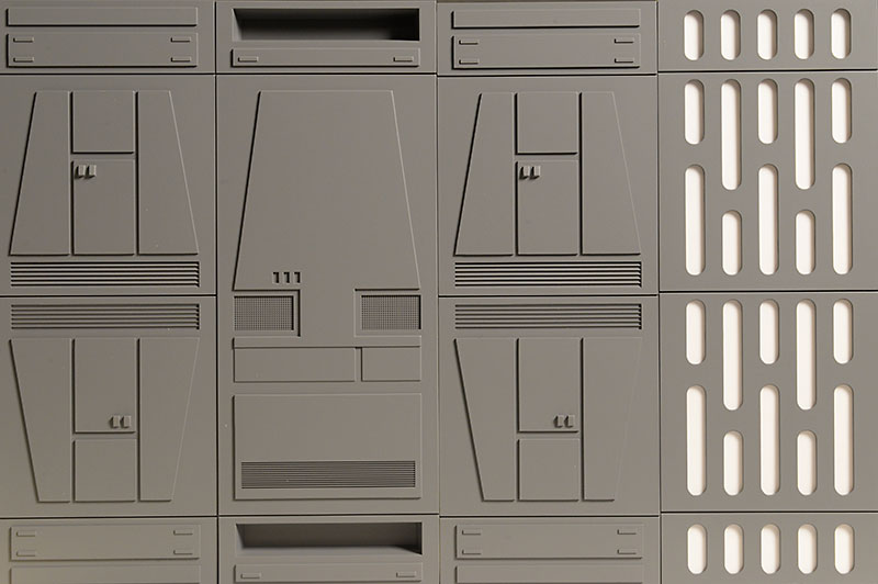 Space Walls Star Wars 1/12th diorama by GTP Toys