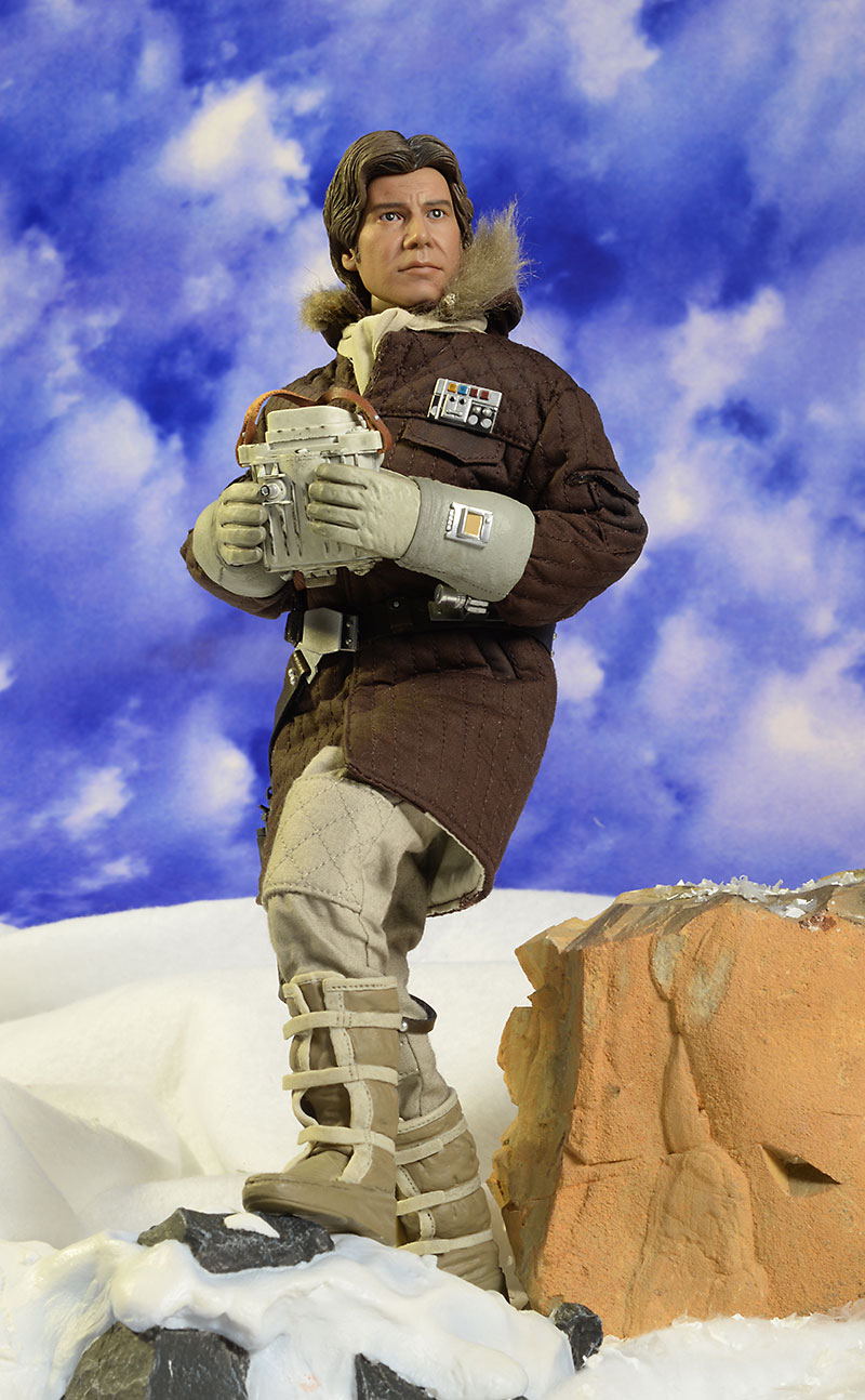 Star Wars Hoth Han Solo action figure by Sideshow