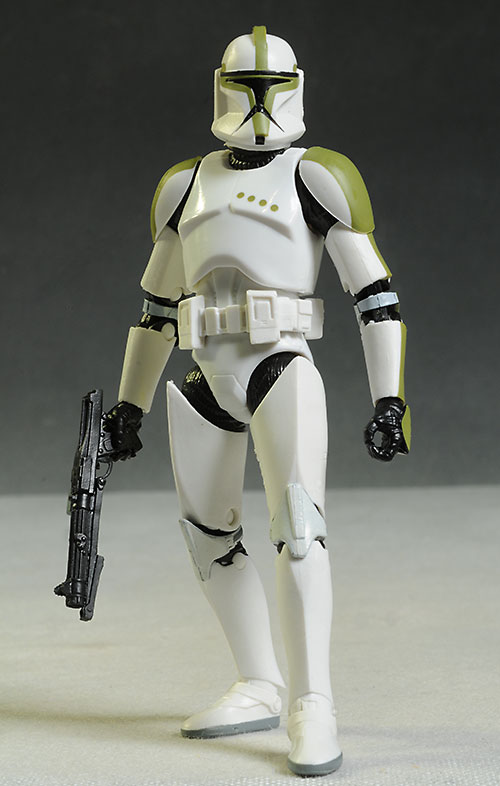 Star Wars Black Yoda, Clonetrooper Sergeant, TIE Pilot action figures from Hasbro