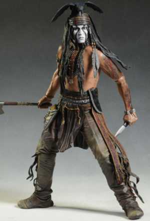 Review and photos of Tonto 1/4 scale action figure by NECA