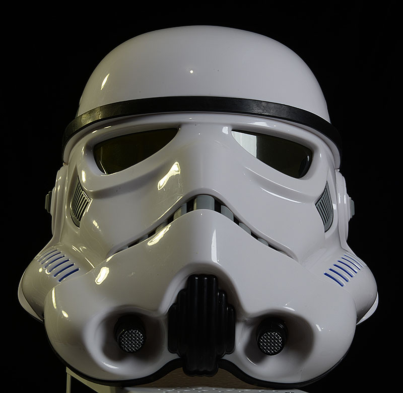 Review and photos of Hasbro Star Wars Stormtrooper Helmet Prop Replica