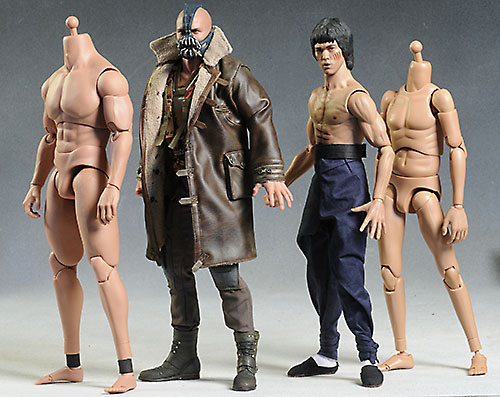Hot Toys TTM 20, 21, 22 sixth scale male action figure bodies.