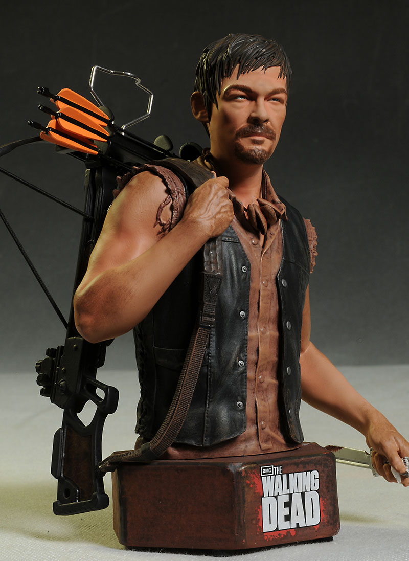 Walking Dead Daryl Dixon mini-bust from Gentle Giant