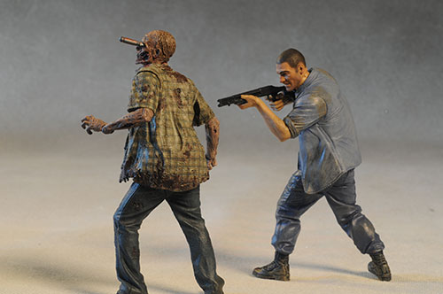 Walking Dead Well & RV Walker action figures by McFarlane