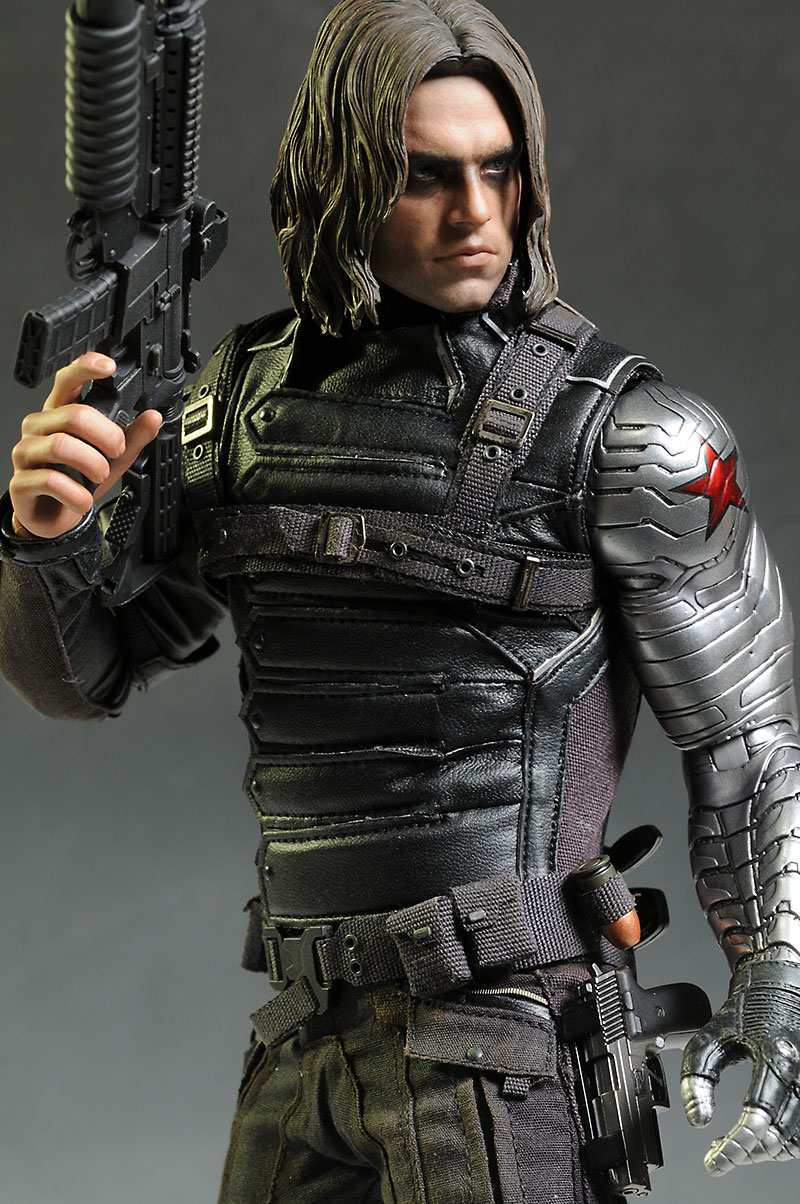 Captain America Winter Soldier 1/6th action figure by Hot Toys