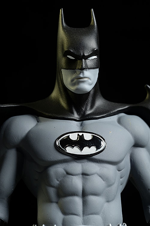batman black and white face