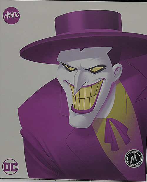 Review and photos of Joker Batman the Animated Series sixth scale action  figure