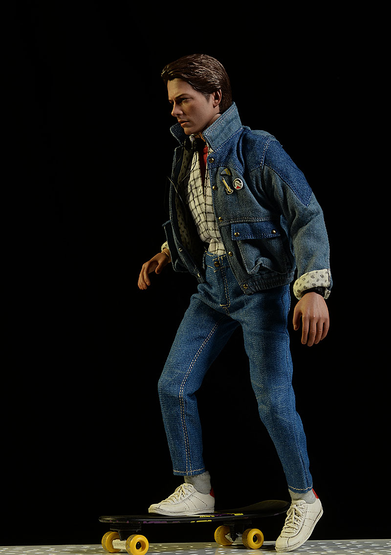 Back to the Future Marty McFly (Einstein) sixth scale action figure by Hot Toys
