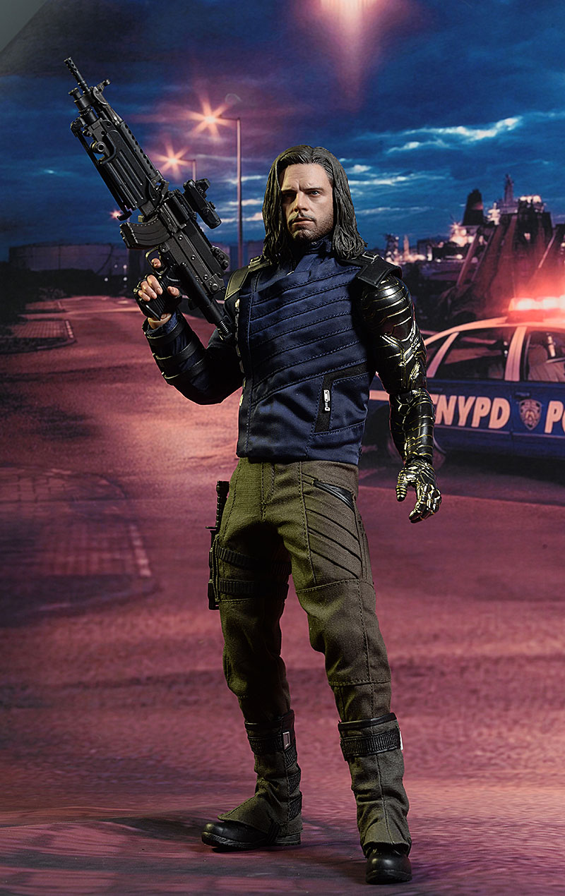 Bucky Barnes Avengers Infinity War sixth scale action figure by Hot Toys