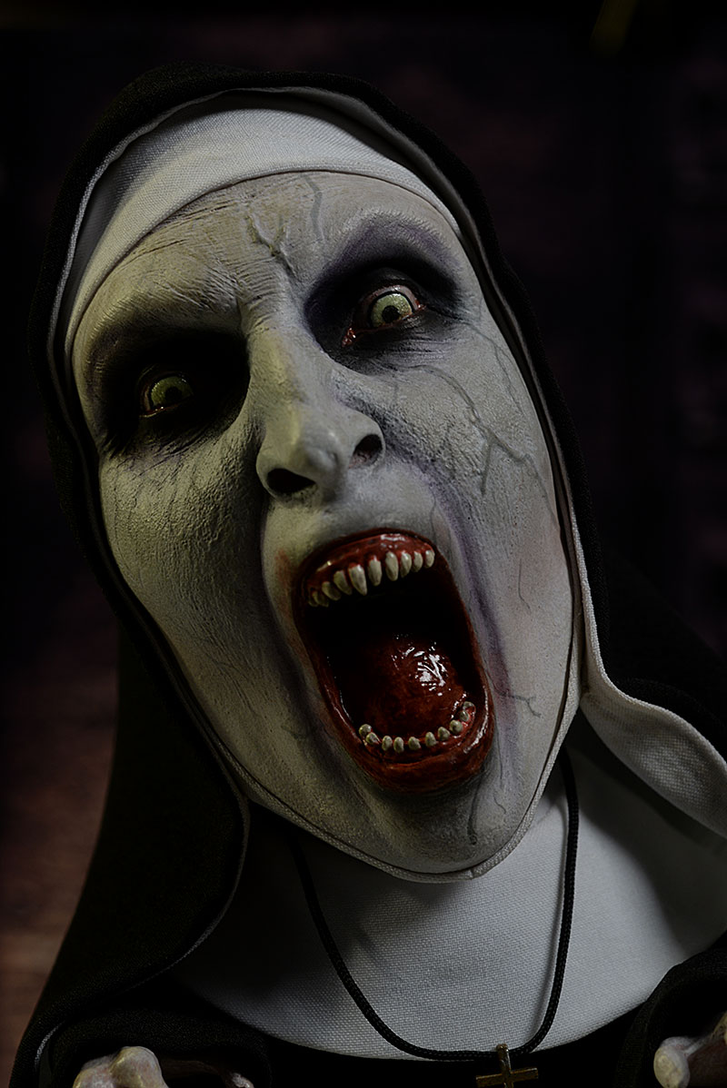 Review and photos of The Nun Valak Defo-Real Deluxe action figure