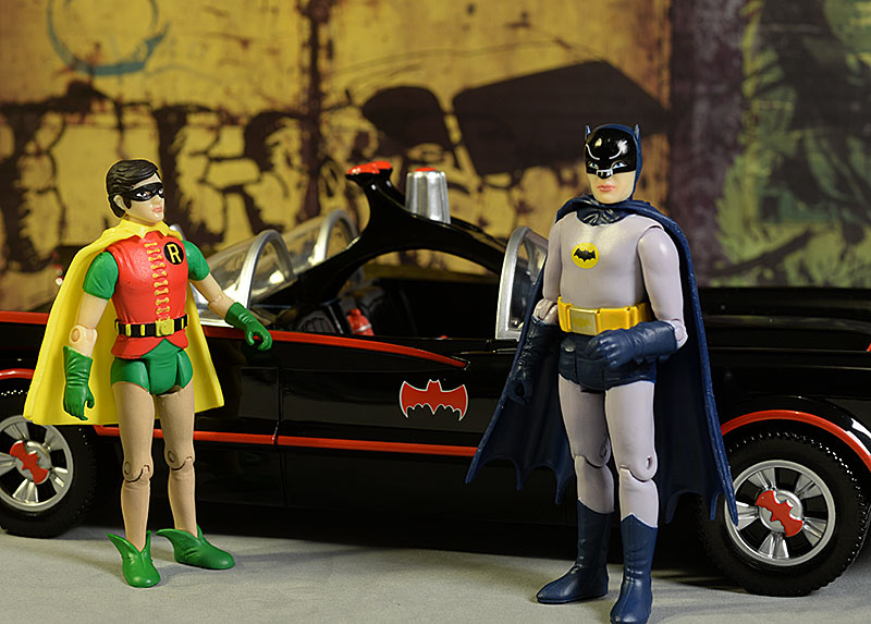 batman and robin action figures 1966