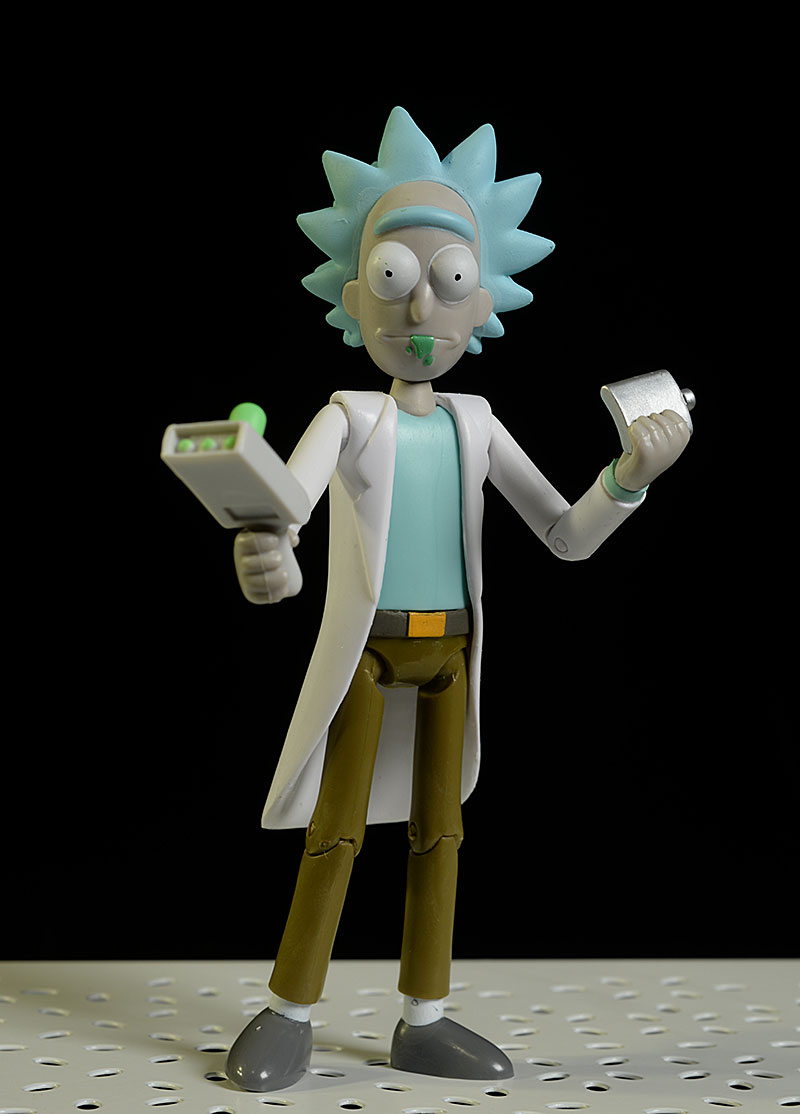 rick and morty figures