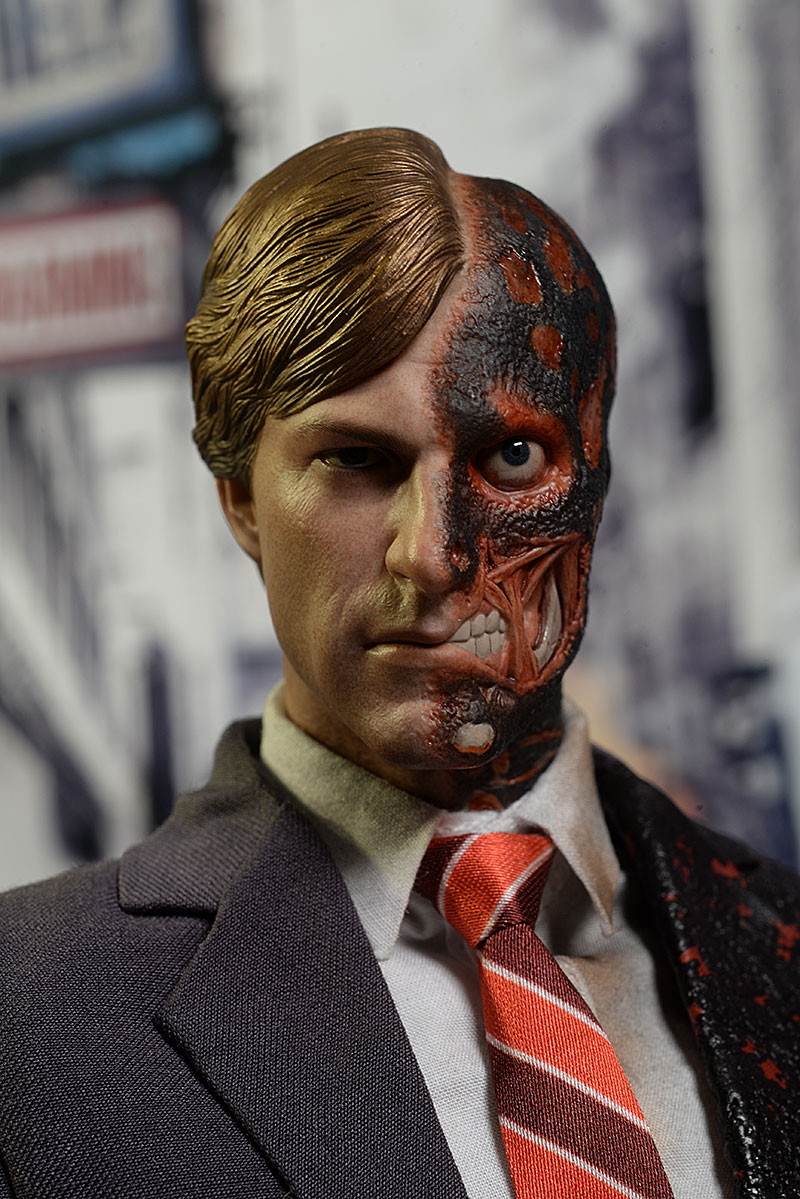 Two-Face Dark Knight sixth scale action figure by Hot Toys