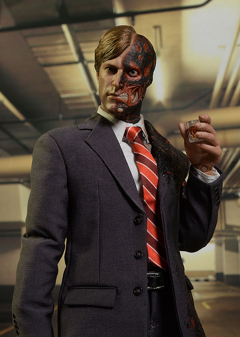 Two-Face Dark Knight sixth scale action figure by Hot Toys