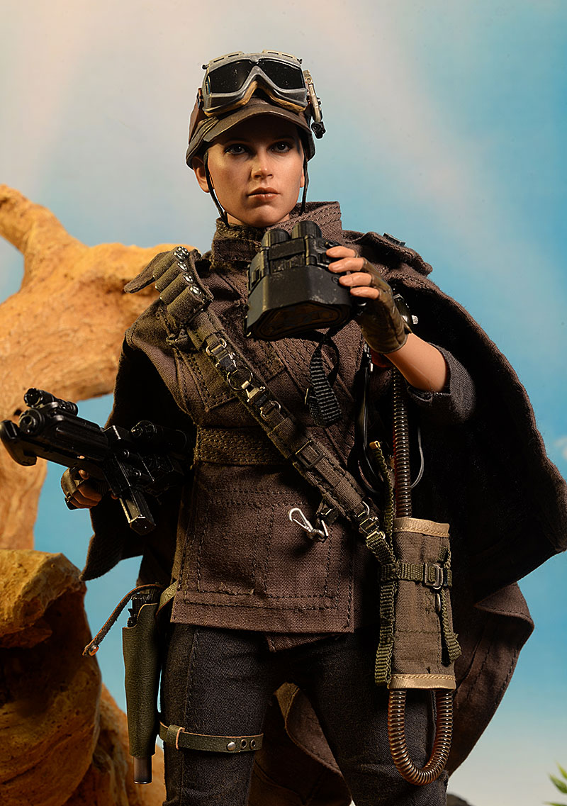 and photos of Jyn Erso Star deluxe sixth scale action figure