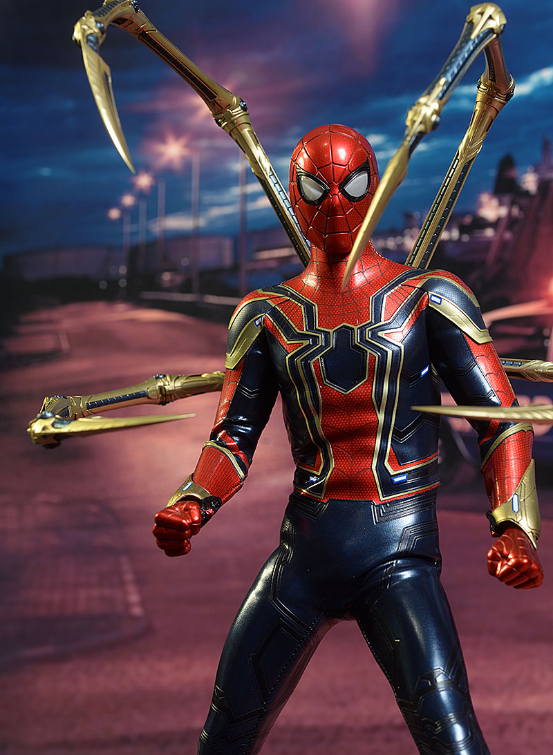 iron spider sixth scale figure by hot toys