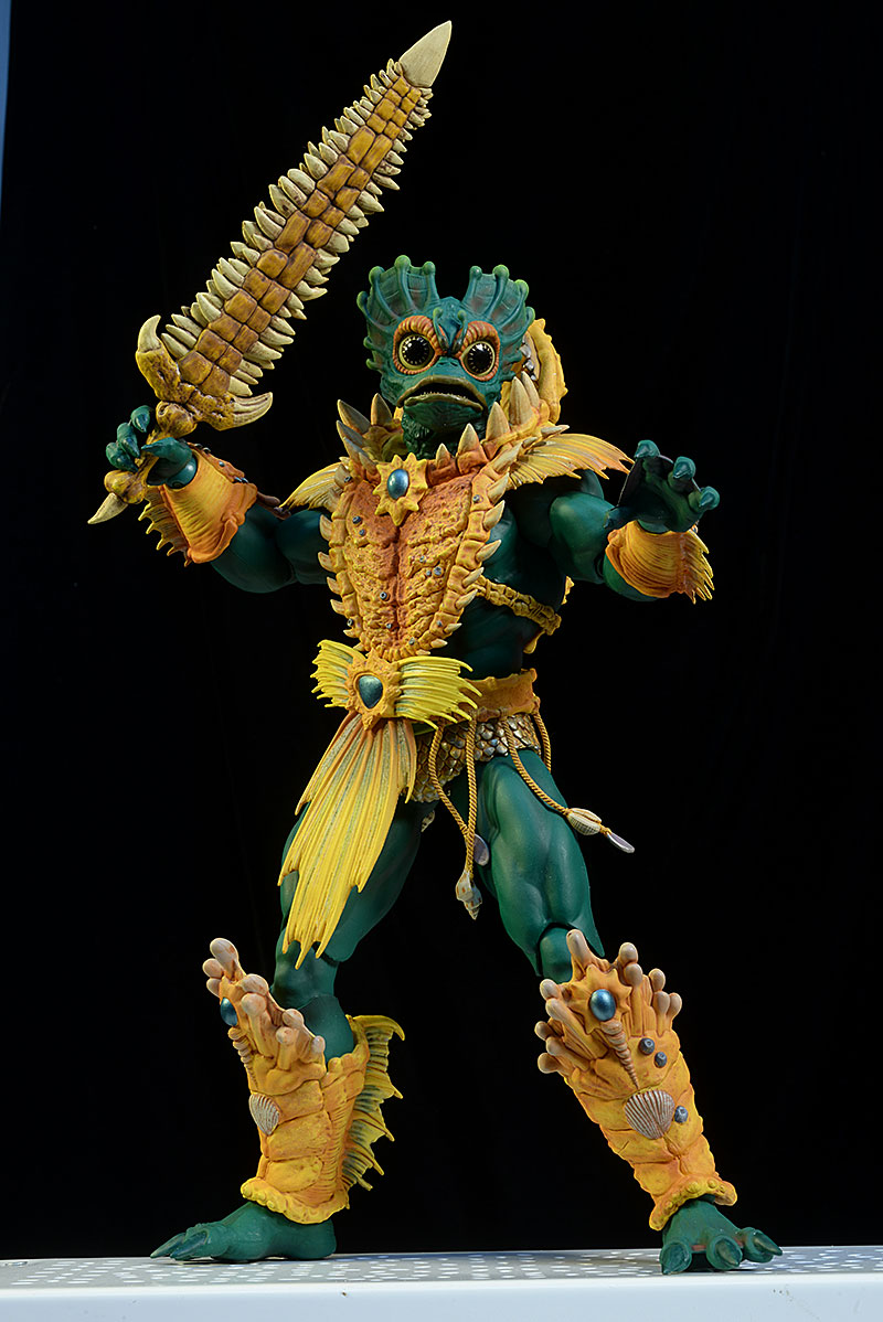 Review and photos of Mer-Man Masters of the Universe sixth scale ...