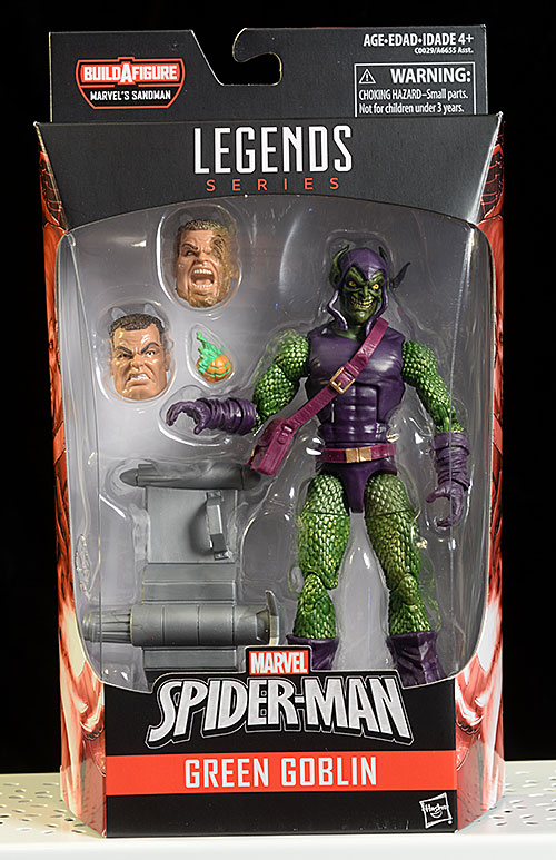 Sandman, Green Goblin, Spider-Man, Shocker Marvel Legends action figure by Hasbro