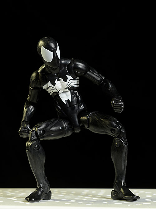 Black Suit Spider-Man Marvel Legends action figure by Hasbro
