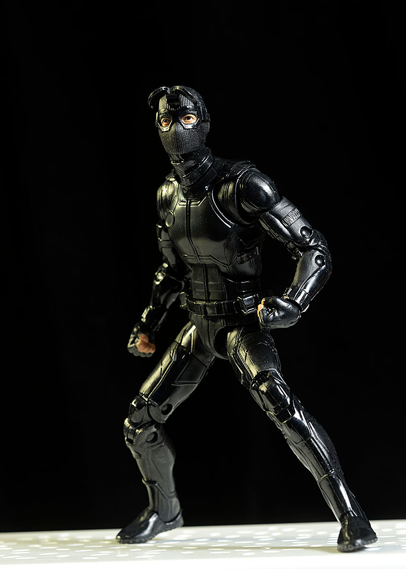 spider man stealth suit action figure