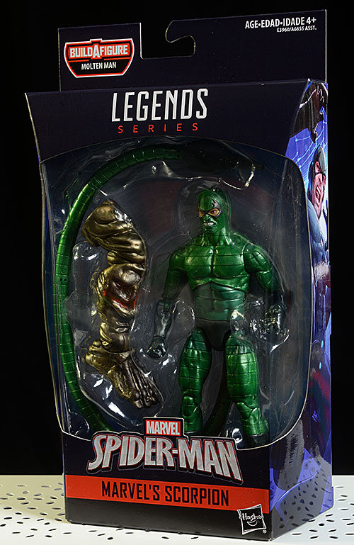 Scorpion Marvel Legends action figure by Hasbro