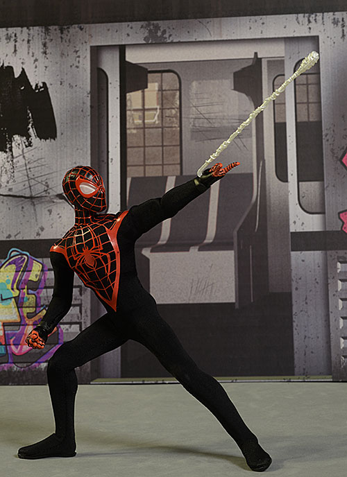 Spider-Man Ultimates Miles Morales One:12 Collective figure by Mezco Toyz