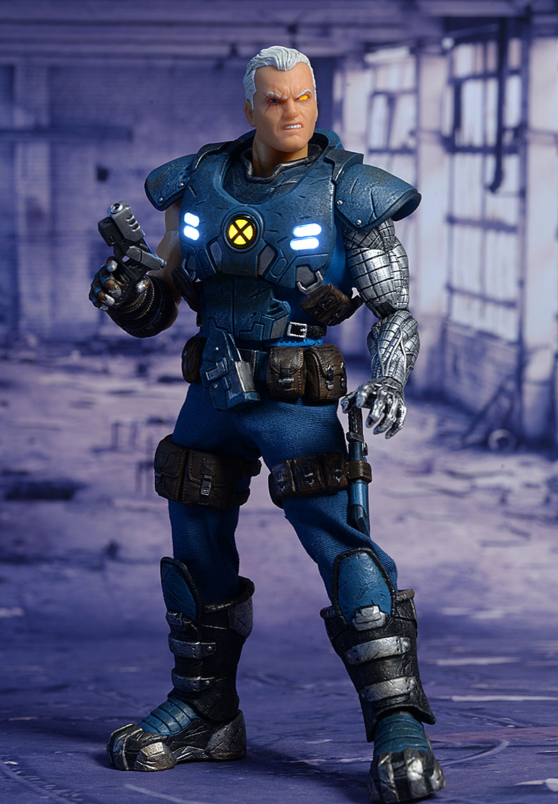 Cable One:12 Collective exclusive and regular action figure by Mezco