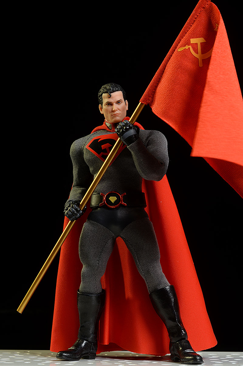 Red Son Superman One:12 Collective exclusive action figure by Mezco