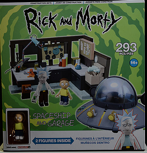 rick and morty building sets