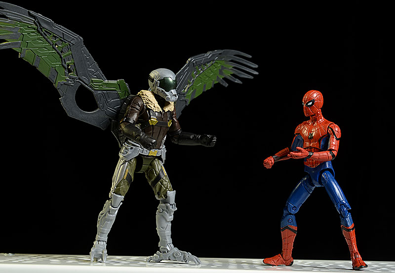 Spider-Man Homecoming Spider-Man, Vulture Marvel Legends action figure by Hasbro