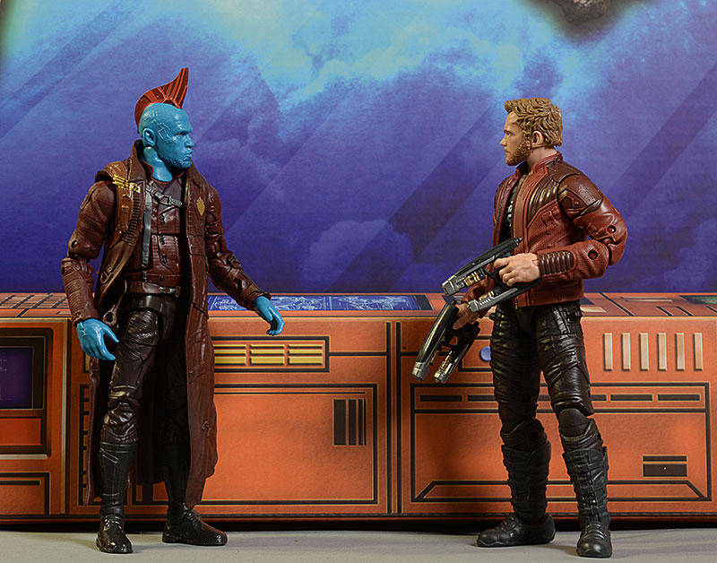 Marvel Legends Star-Lord, Yondu action figures by Hasbro