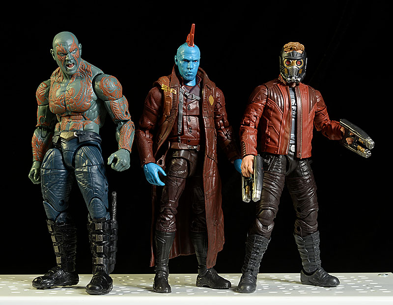 Marvel Legends Star-Lord, Drax, Yondu action figure by Hasbro