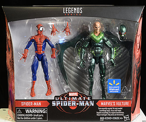 marvel legends spider man walmart