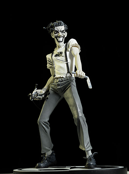 Batman Black and White Sean Murphy White Knight Joker statue by DC Collectibles