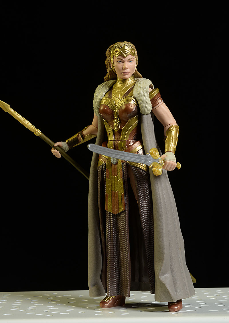 Wonder Woman Diana, Hippolyta, Ares Multiverse action figure by Mattel