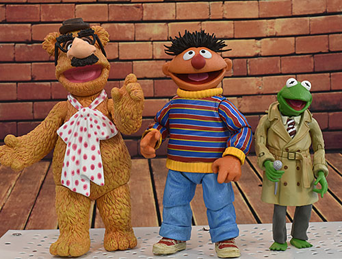 Bert and Ernie Sesame Street action figures by NECA