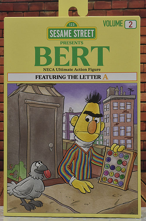 Bert and Ernie Sesame Street action figures by NECA