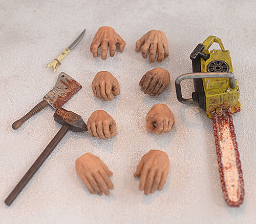 Leatherface Texas Chainsaw Massacre One:12 Collective action figure by Mezco